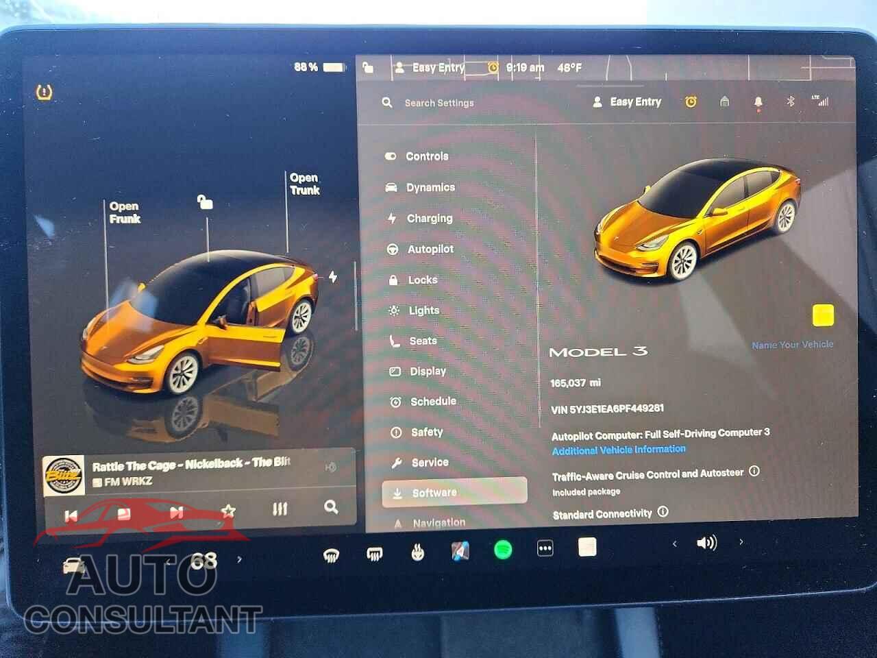 TESLA MODEL 3 2023 - 5YJ3E1EA6PF449281