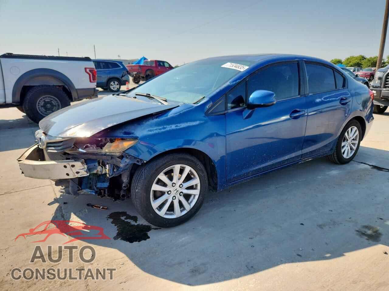 HONDA CIVIC 2012 - 2HGFB2F84CH544869