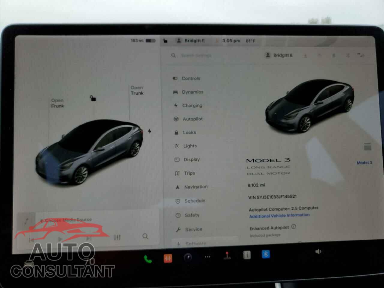 TESLA MODEL 3 2018 - 5YJ3E1EB3JF145521