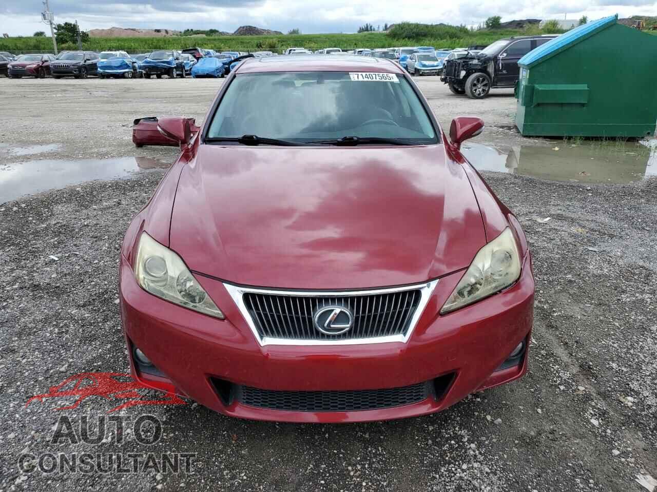 LEXUS IS 2012 - JTHCF5C29C2035911