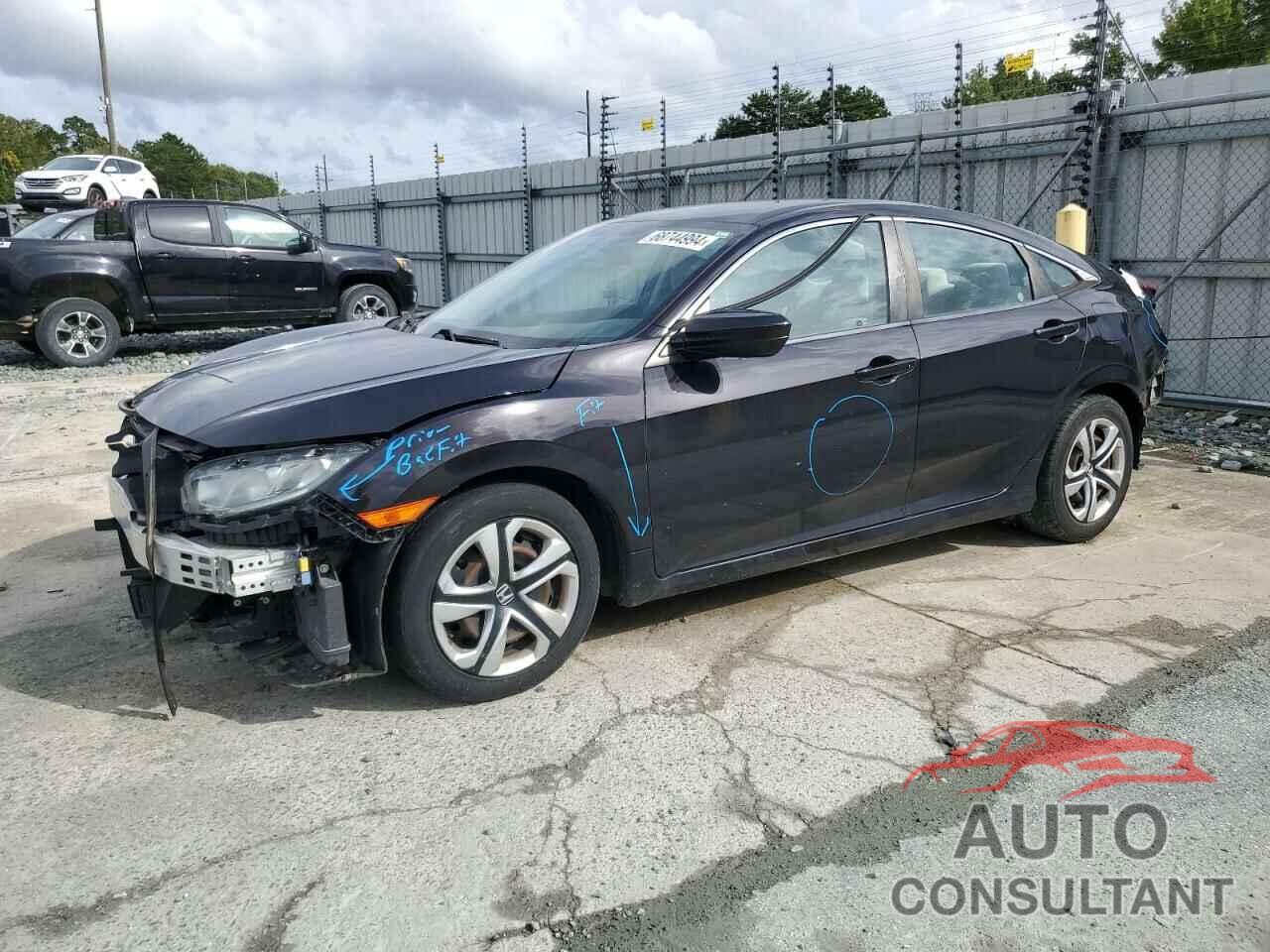HONDA CIVIC 2018 - 2HGFC2F53JH505531