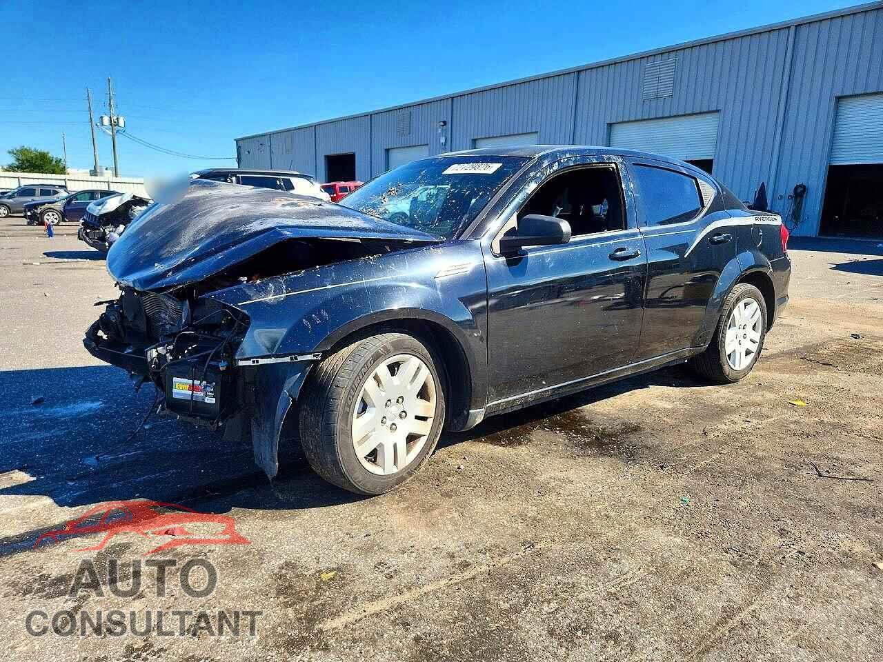 DODGE AVENGER 2012 - 1C3CDZAB2CN109691