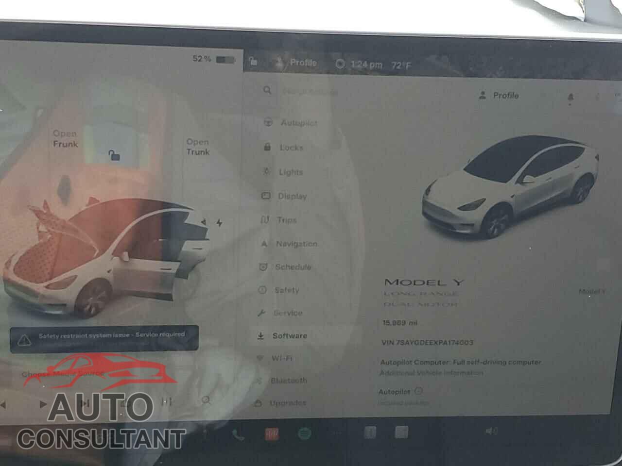 TESLA MODEL Y 2023 - 7SAYGDEEXPA174003