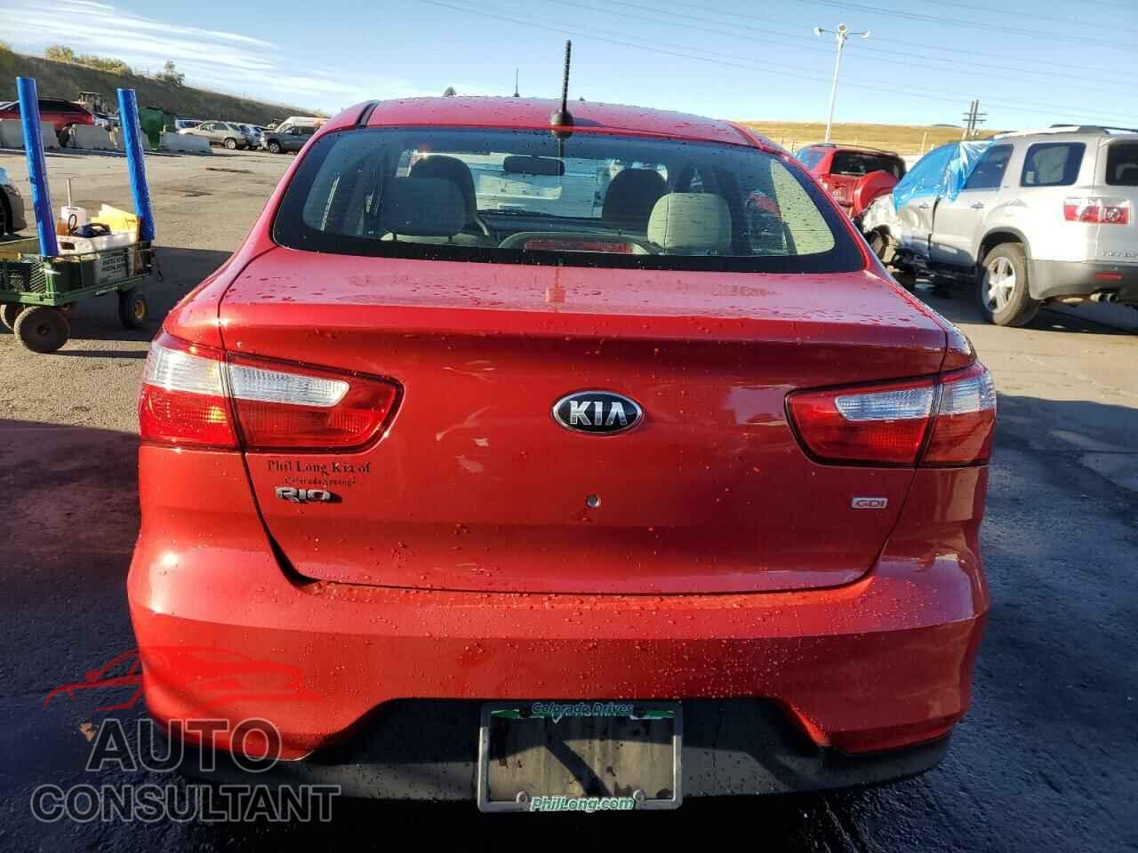 KIA RIO 2017 - KNADM4A38H6058496