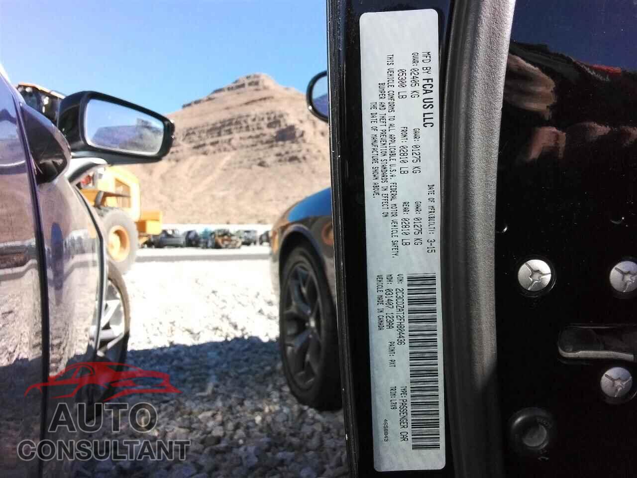 DODGE CHALLENGER 2015 - 2C3CDZAT2FH804436