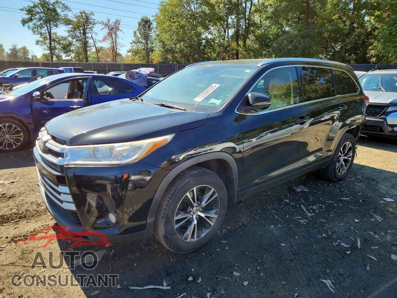 TOYOTA HIGHLANDER 2017 - 5TDJZRFH9HS445325