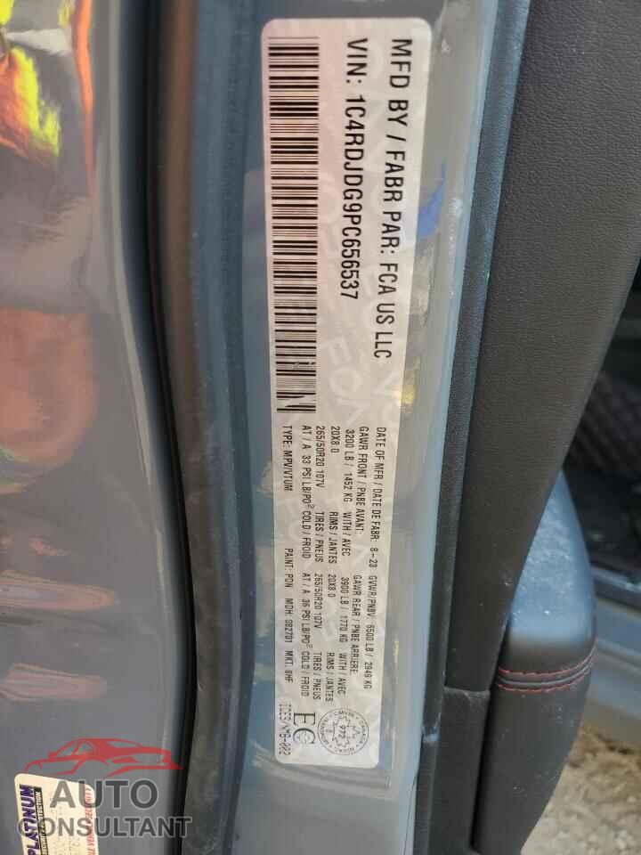 DODGE DURANGO 2023 - 1C4RDJDG9PC656537