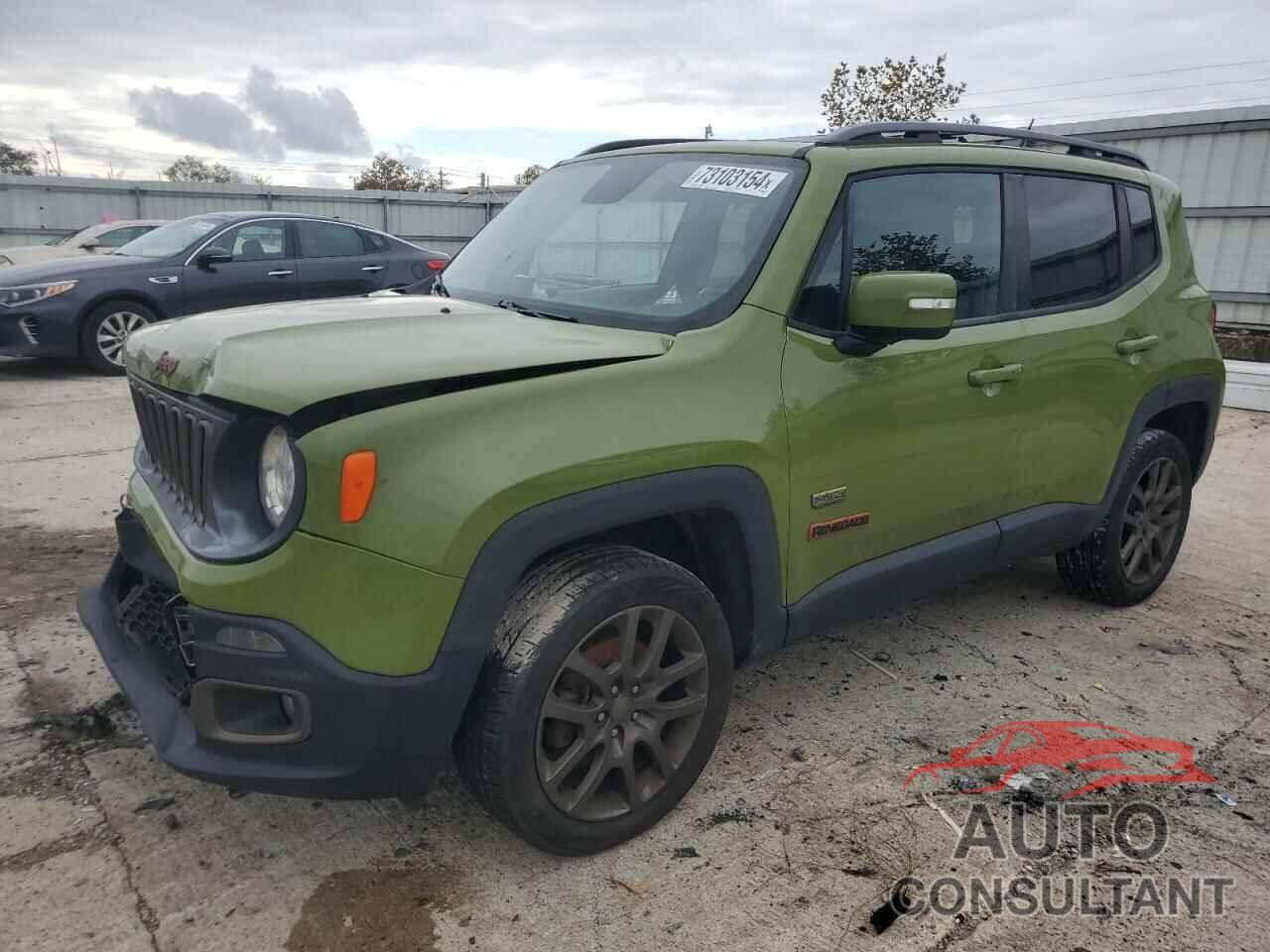 JEEP RENEGADE 2016 - ZACCJBBT7GPD87261