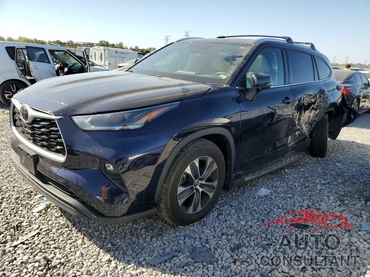 TOYOTA HIGHLANDER 2021 - 5TDGZRBH5MS548168