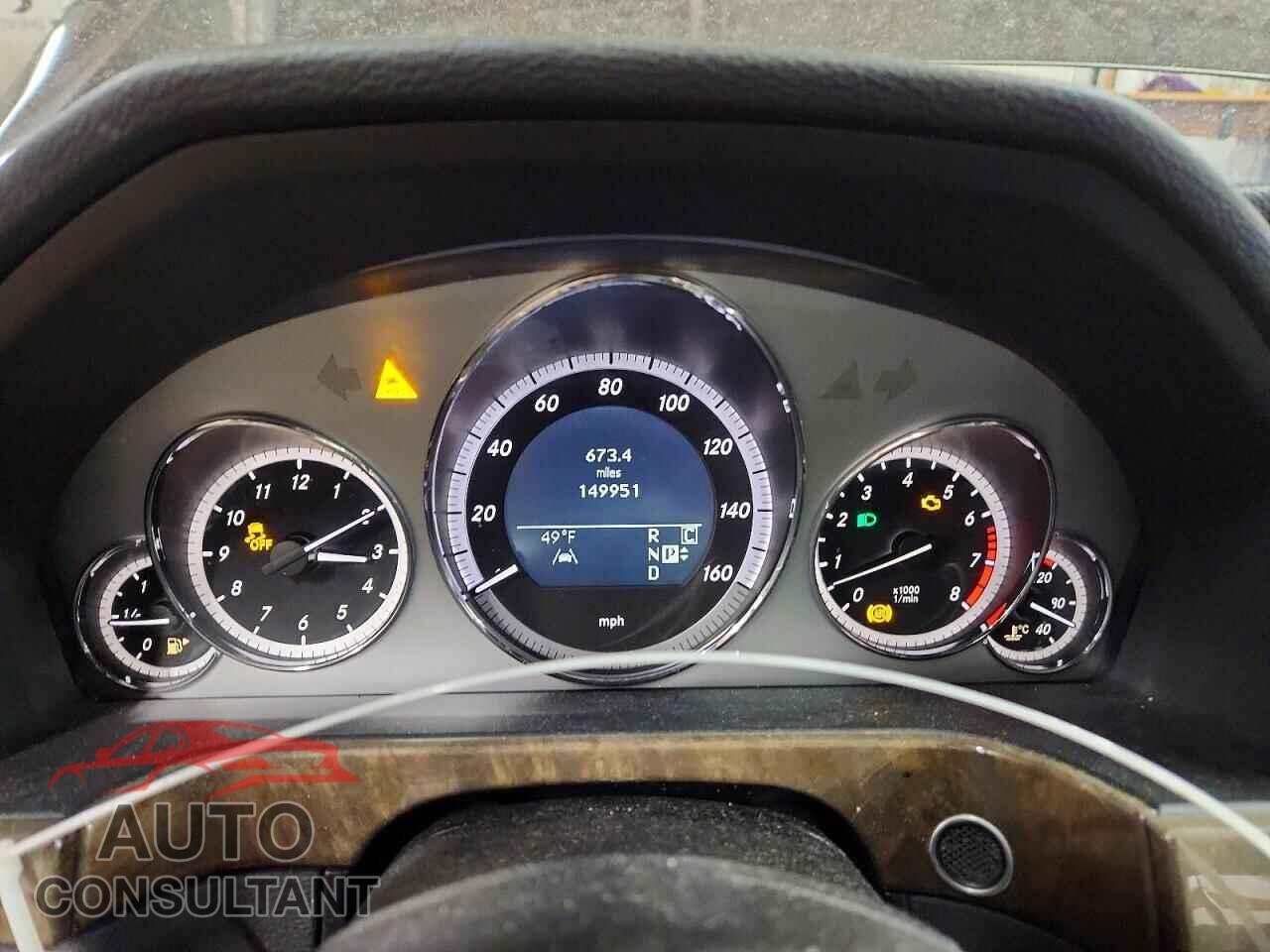 MERCEDES-BENZ E-CLASS 2010 - WDDHF8HBXAA161821