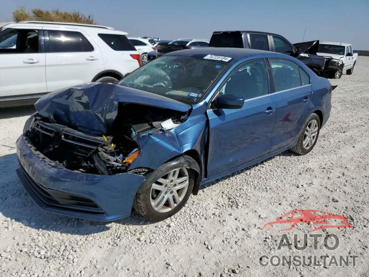 VOLKSWAGEN JETTA 2017 - 3VW2B7AJ1HM255104