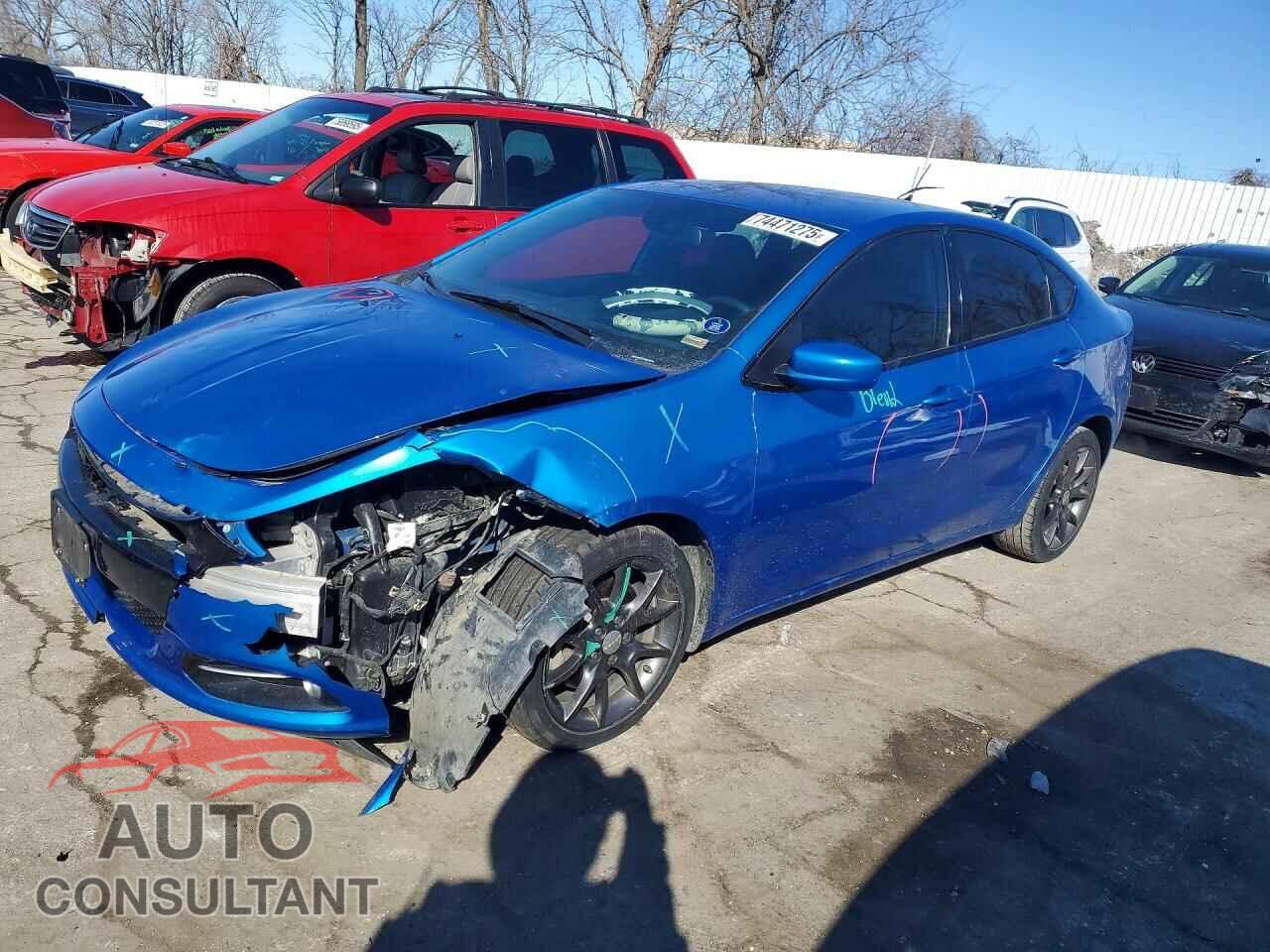 DODGE DART 2015 - 1C3CDFBB8FD390953