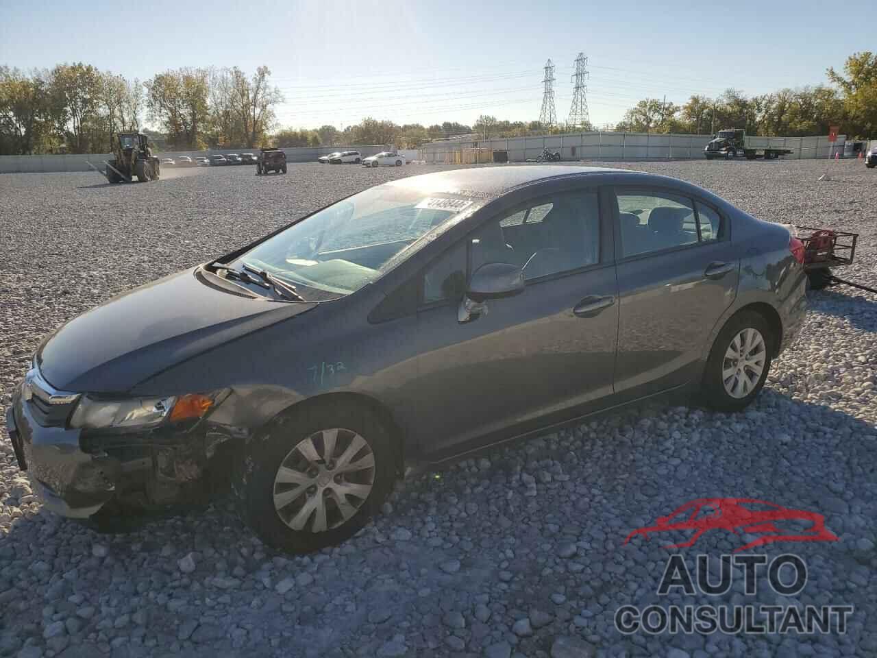 HONDA CIVIC 2012 - 2HGFB2E55CH572607