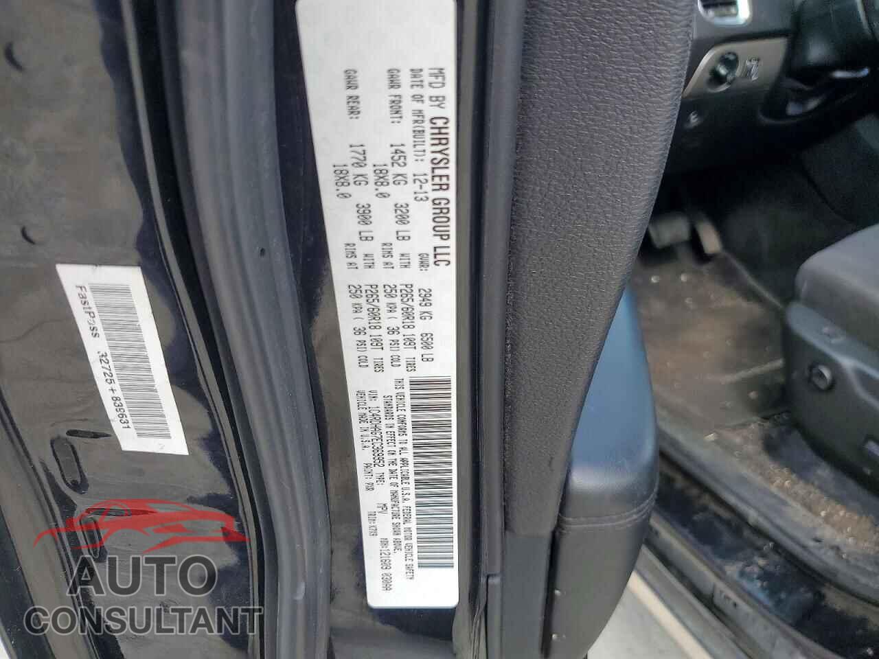 DODGE DURANGO 2014 - 1C4RDHAG7EC369952