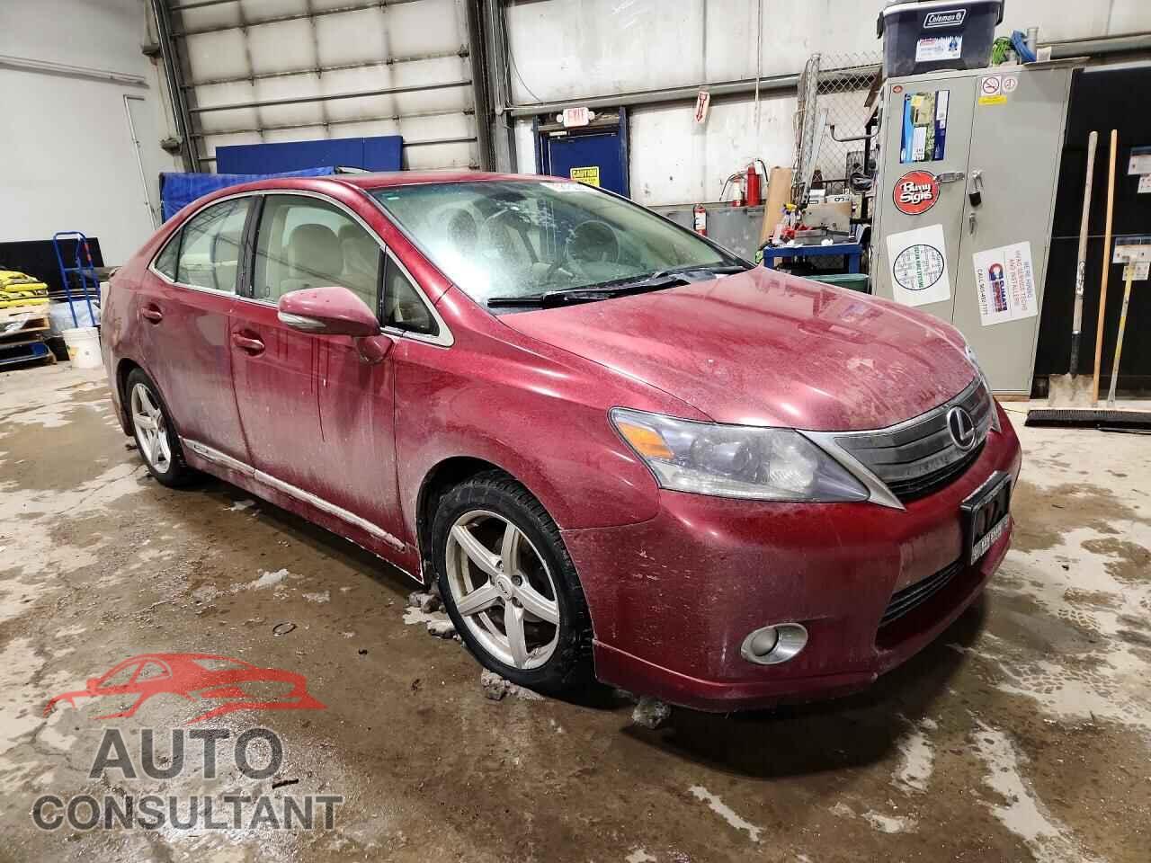 LEXUS HS 2011 - JTHBB1BA7B2042590