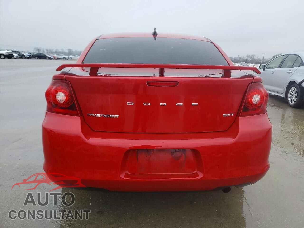 DODGE AVENGER 2013 - 1C3CDZCB6DN556751