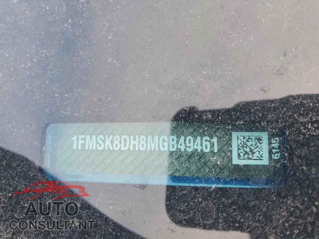 FORD EXPLORER 2021 - 1FMSK8DH8MGB49461
