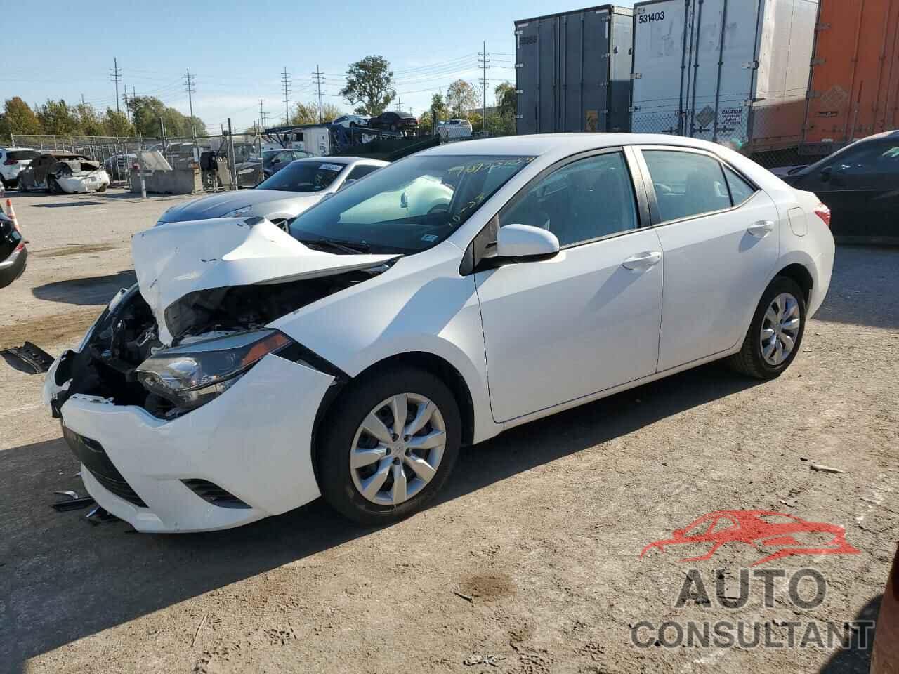 TOYOTA COROLLA 2016 - 5YFBURHE0GP568315