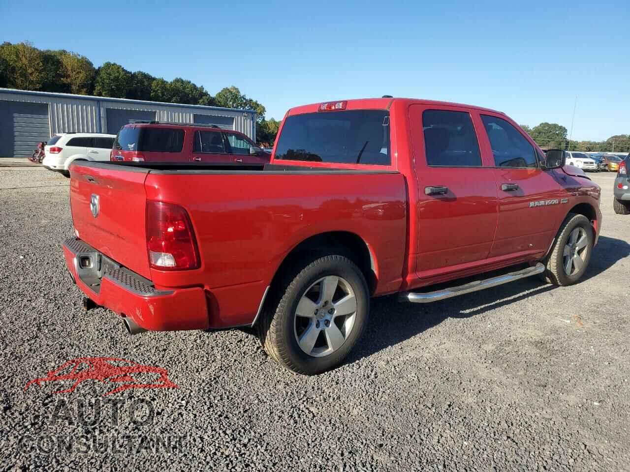 DODGE RAM 1500 2012 - 1C6RD6KT2CS156482