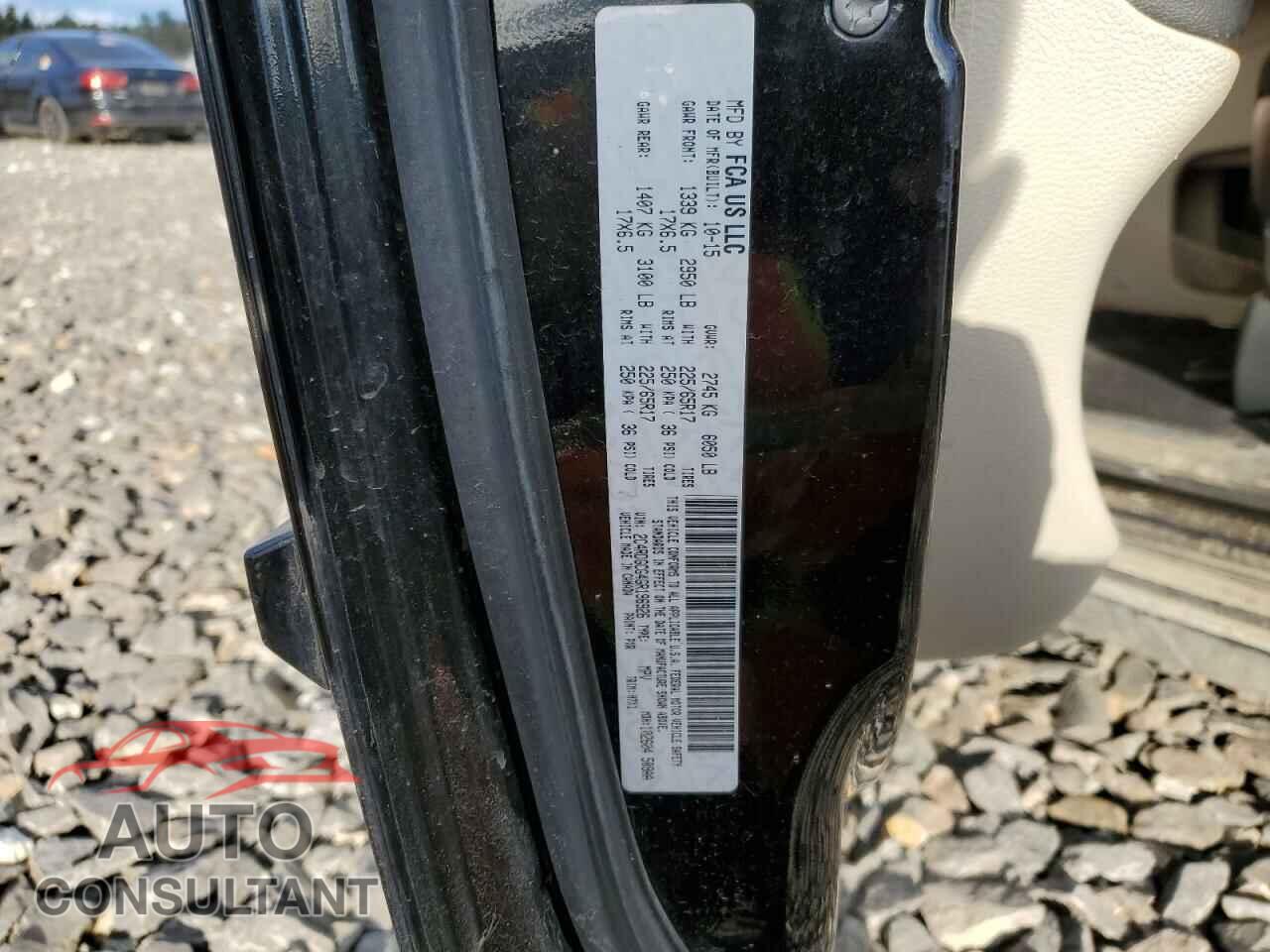 DODGE CARAVAN 2016 - 2C4RDGCG4GR196926