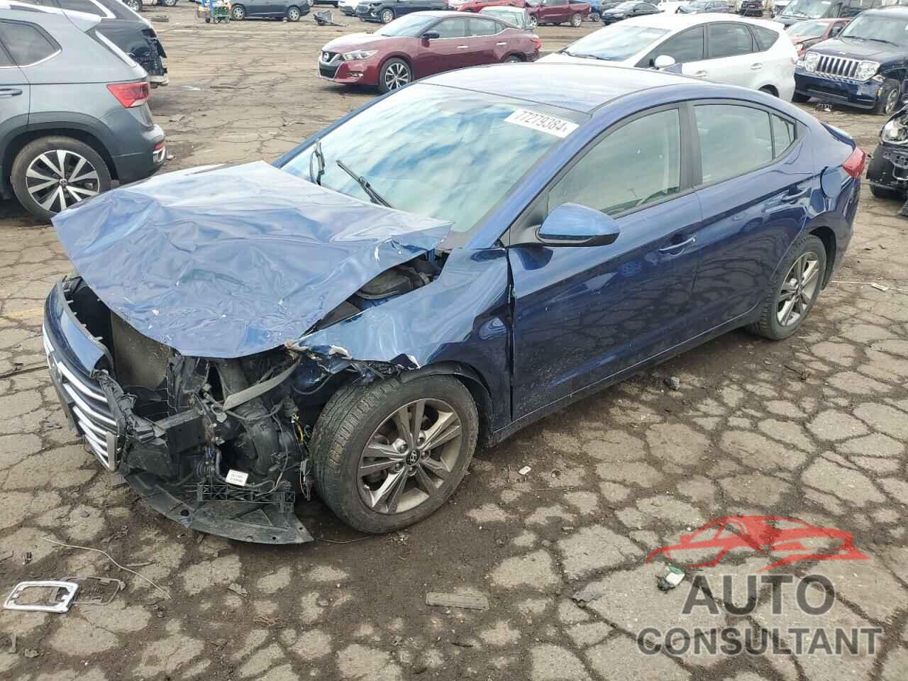 HYUNDAI ELANTRA 2018 - 5NPD84LF5JH313955