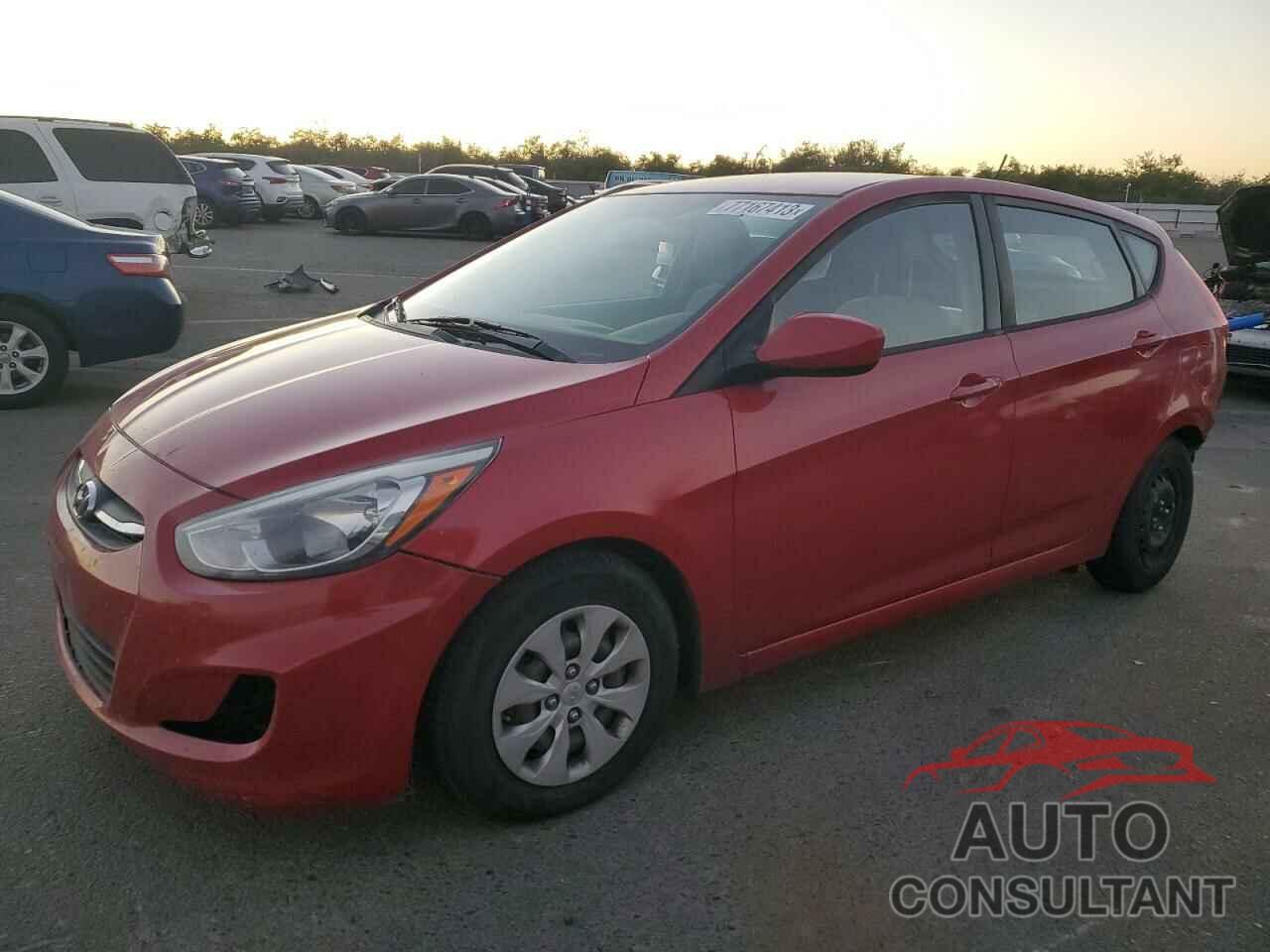 HYUNDAI ACCENT 2016 - KMHCT5AE6GU270831