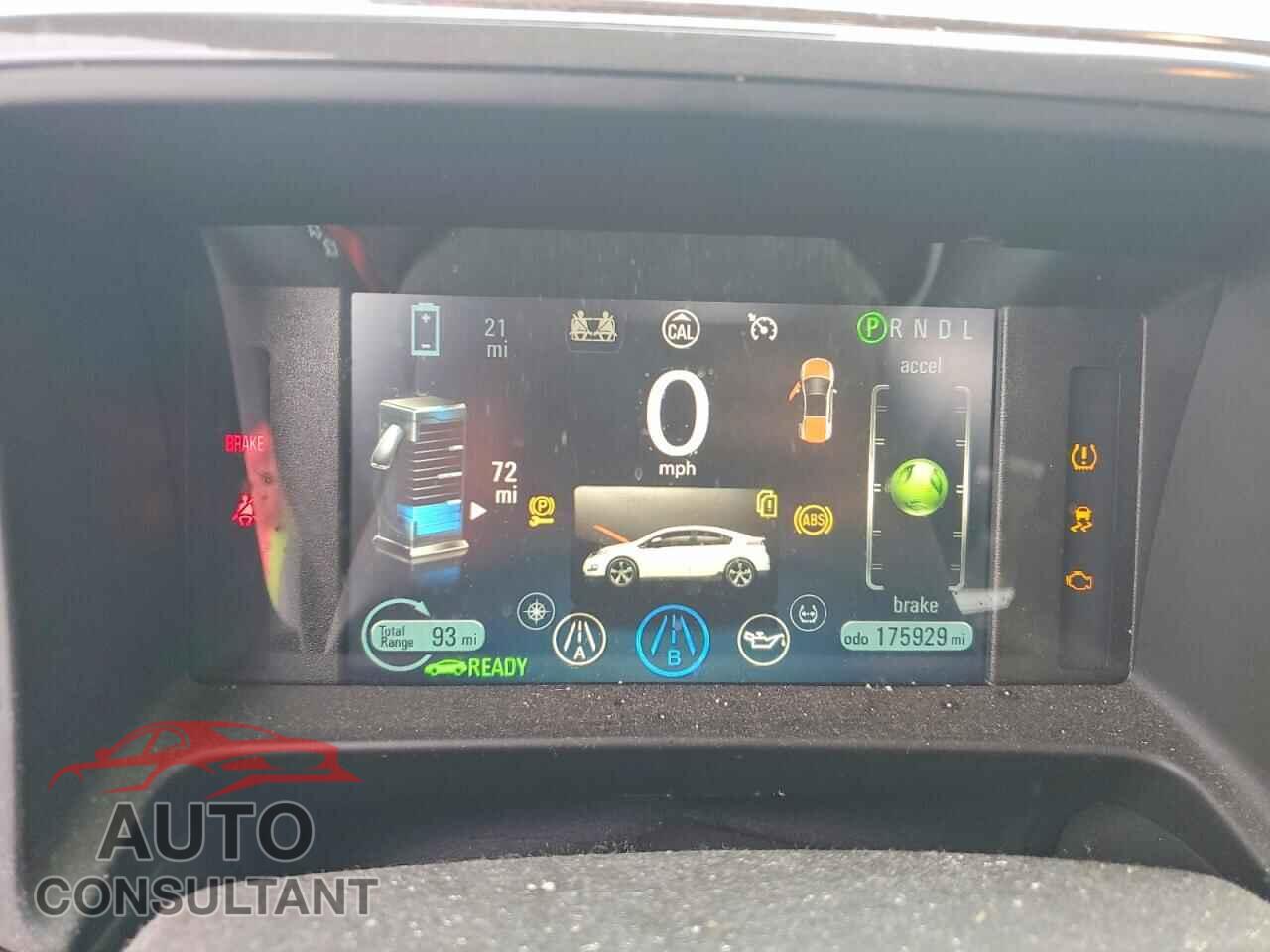 CHEVROLET VOLT 2012 - 1G1RD6E46CU125410