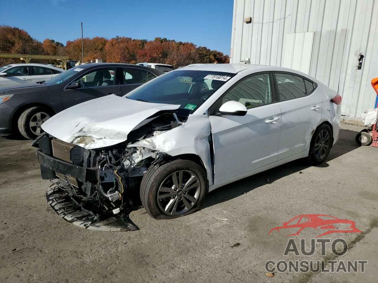 HYUNDAI ELANTRA 2018 - 5NPD84LF5JH368860