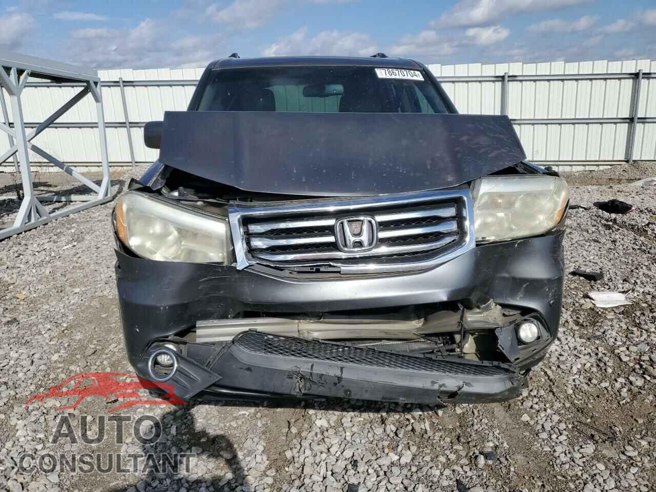 HONDA PILOT 2013 - 5FNYF3H9XDB001119