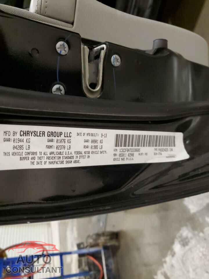 DODGE DART 2013 - 1C3CDFBA7DD338685