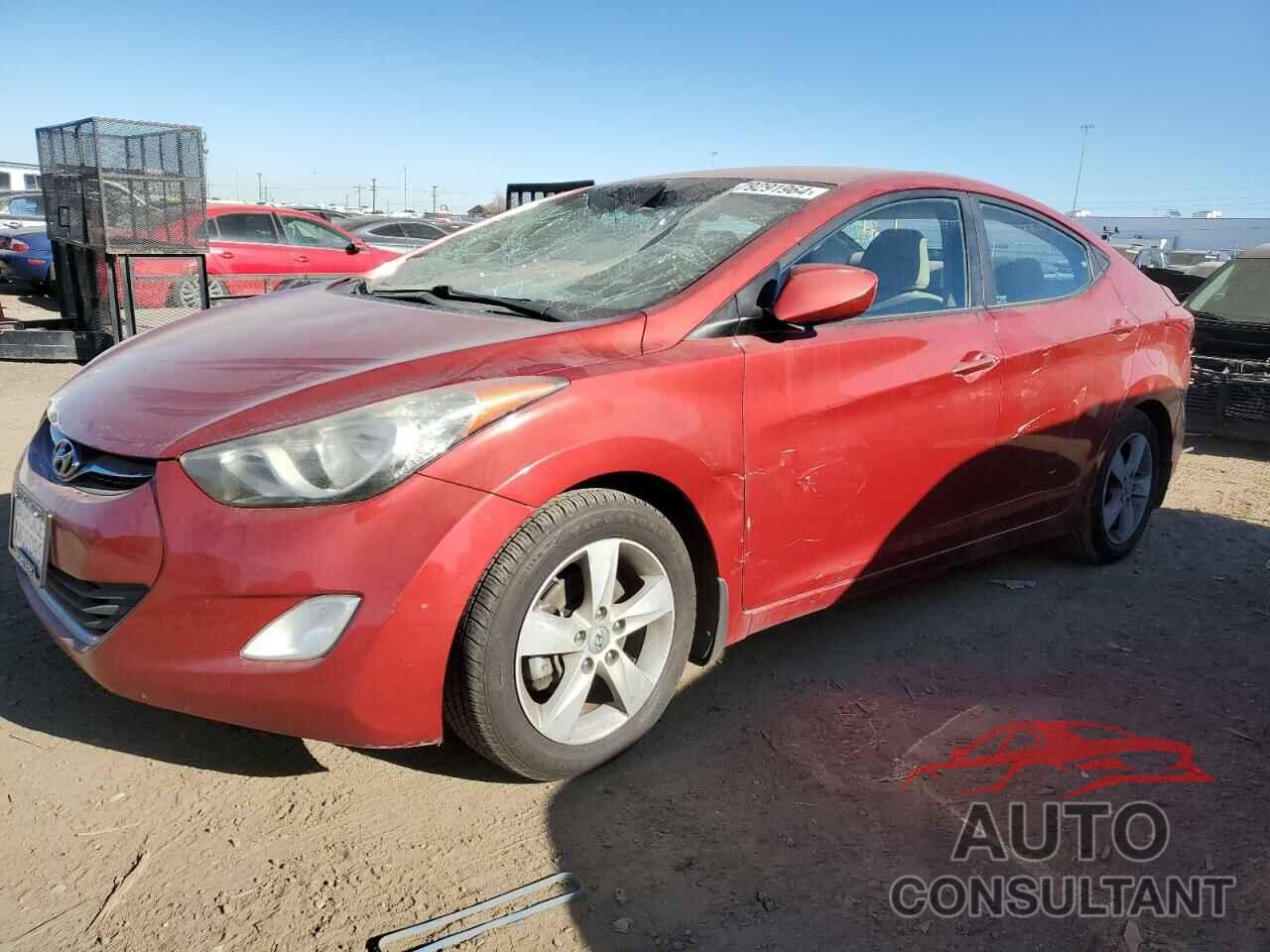 HYUNDAI ELANTRA 2013 - KMHDH4AE4DU568158