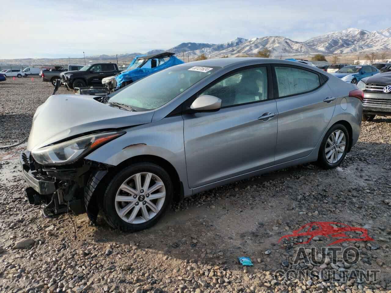 HYUNDAI ELANTRA 2014 - KMHDH4AE4EU175293