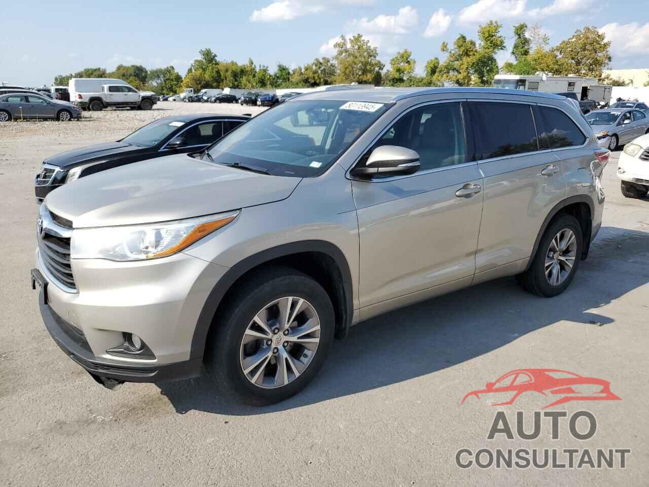 TOYOTA HIGHLANDER 2015 - 5TDJKRFH4FS122639