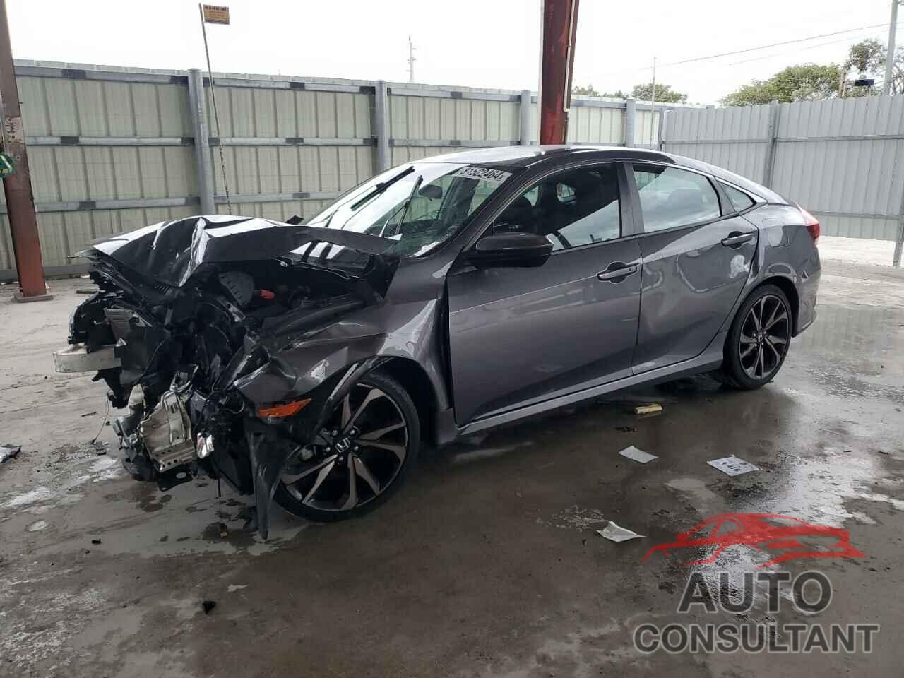 HONDA CIVIC 2019 - 2HGFC2F83KH596926