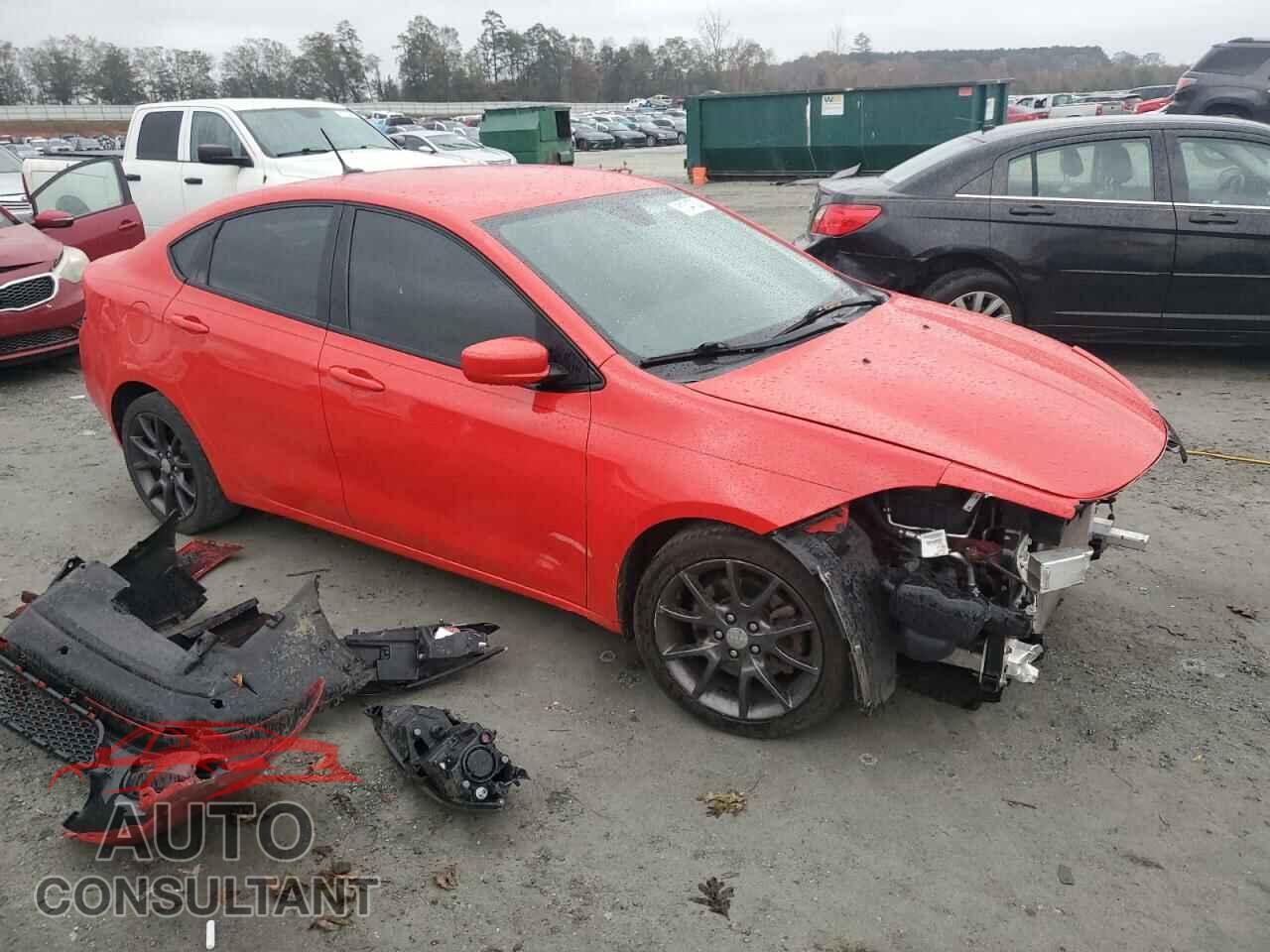 DODGE DART 2016 - 1C3CDFAA5GD751002