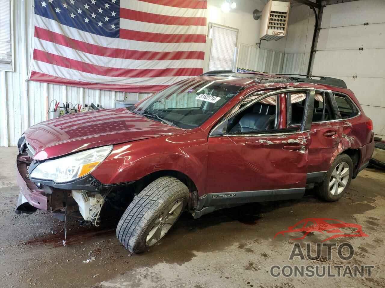 SUBARU OUTBACK 2013 - 4S4BRBKC4D3276344