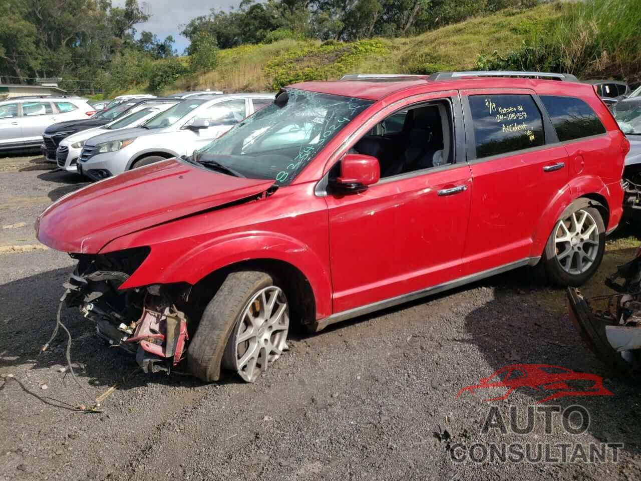 DODGE JOURNEY 2013 - 3C4PDCDG6DT710721