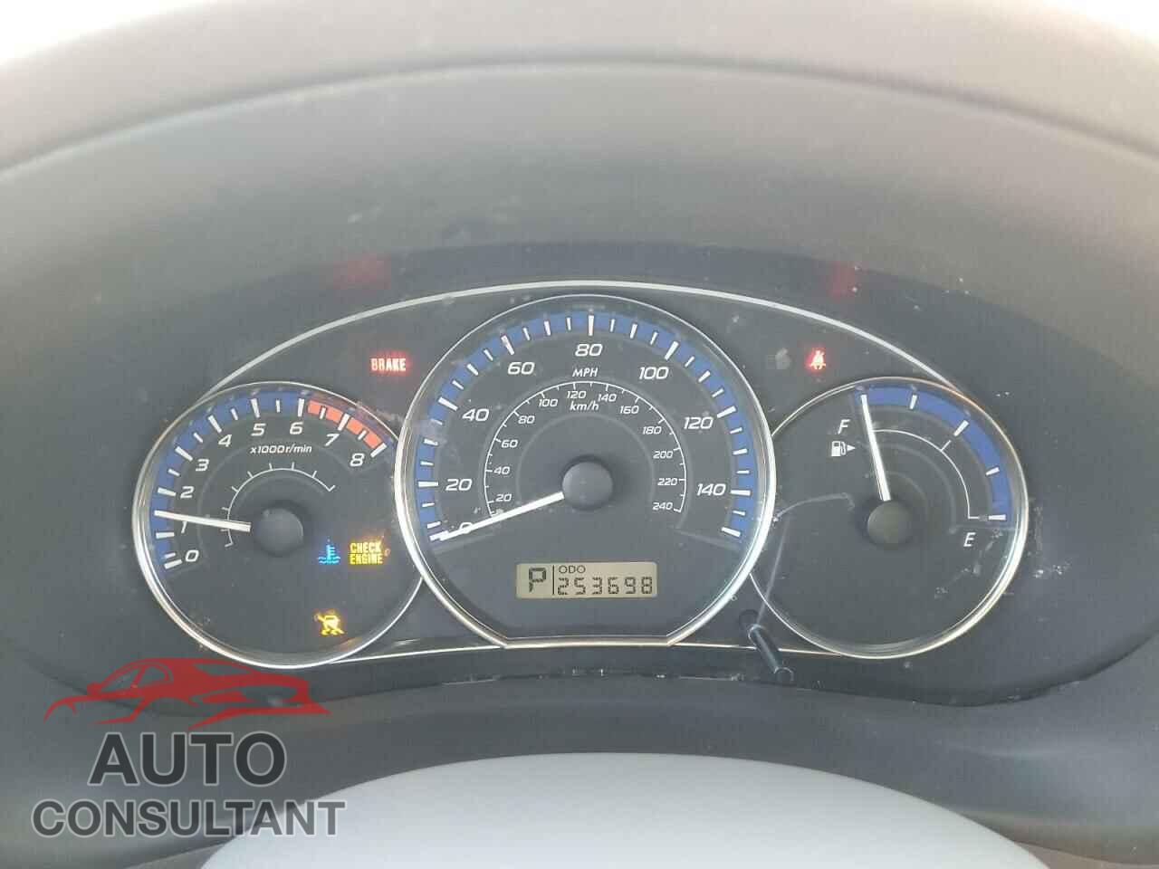 SUBARU FORESTER 2010 - JF2SH6DCXAH800561