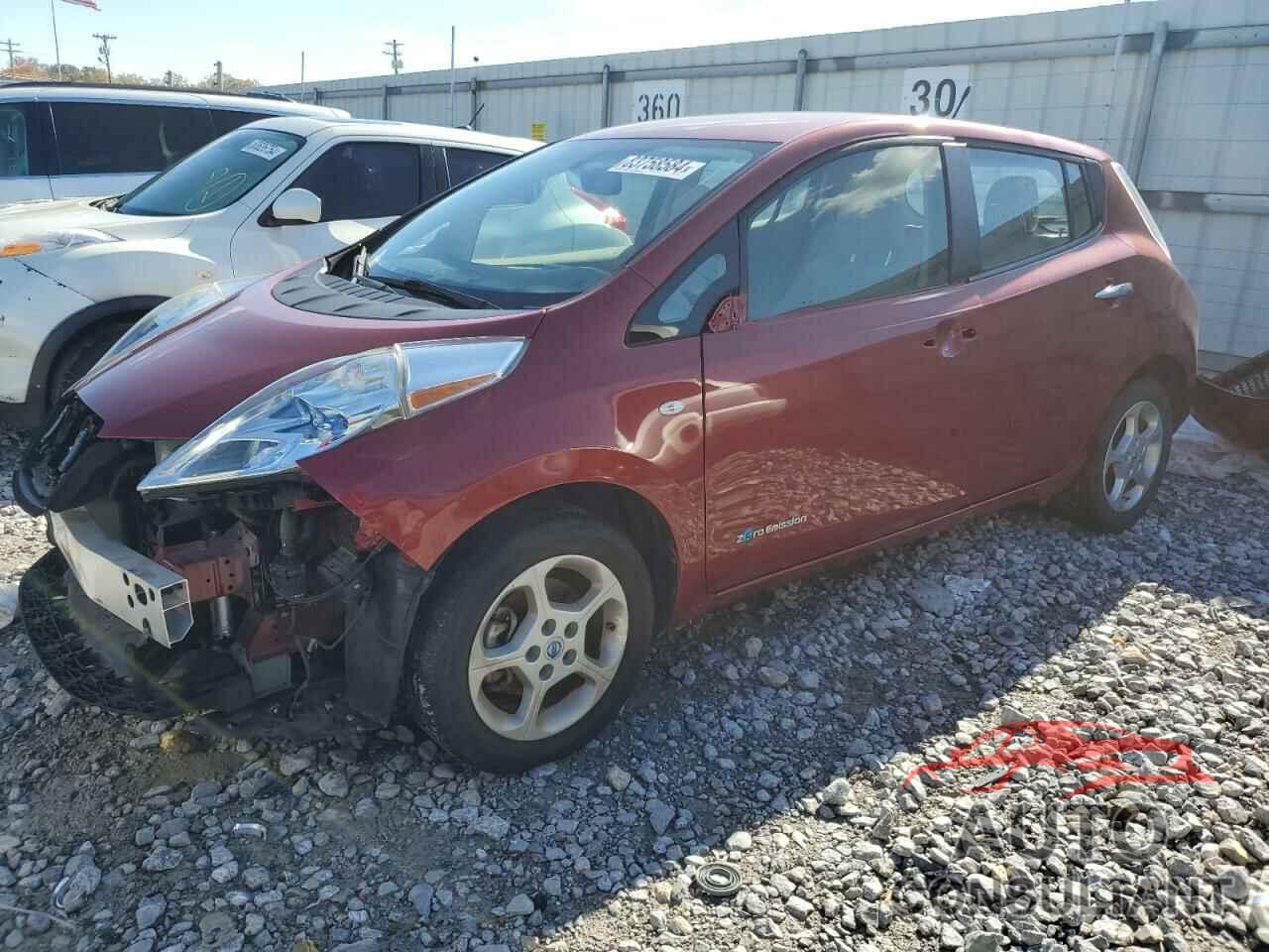 NISSAN LEAF 2012 - JN1AZ0CPXCT019289
