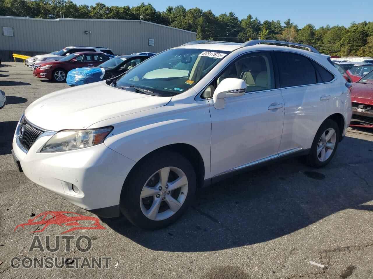LEXUS RX350 2012 - 2T2BK1BA6CC146701