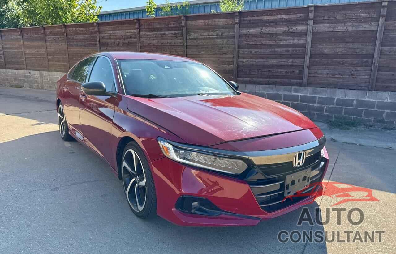 HONDA ACCORD 2021 - 1HGCV1F33MA061396