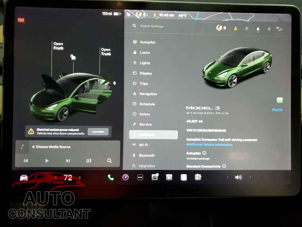 TESLA MODEL 3 2021 - 5YJ3E1EA3MF981048