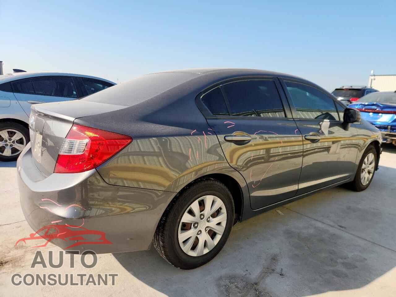HONDA CIVIC 2012 - 2HGFB2F54CH606602