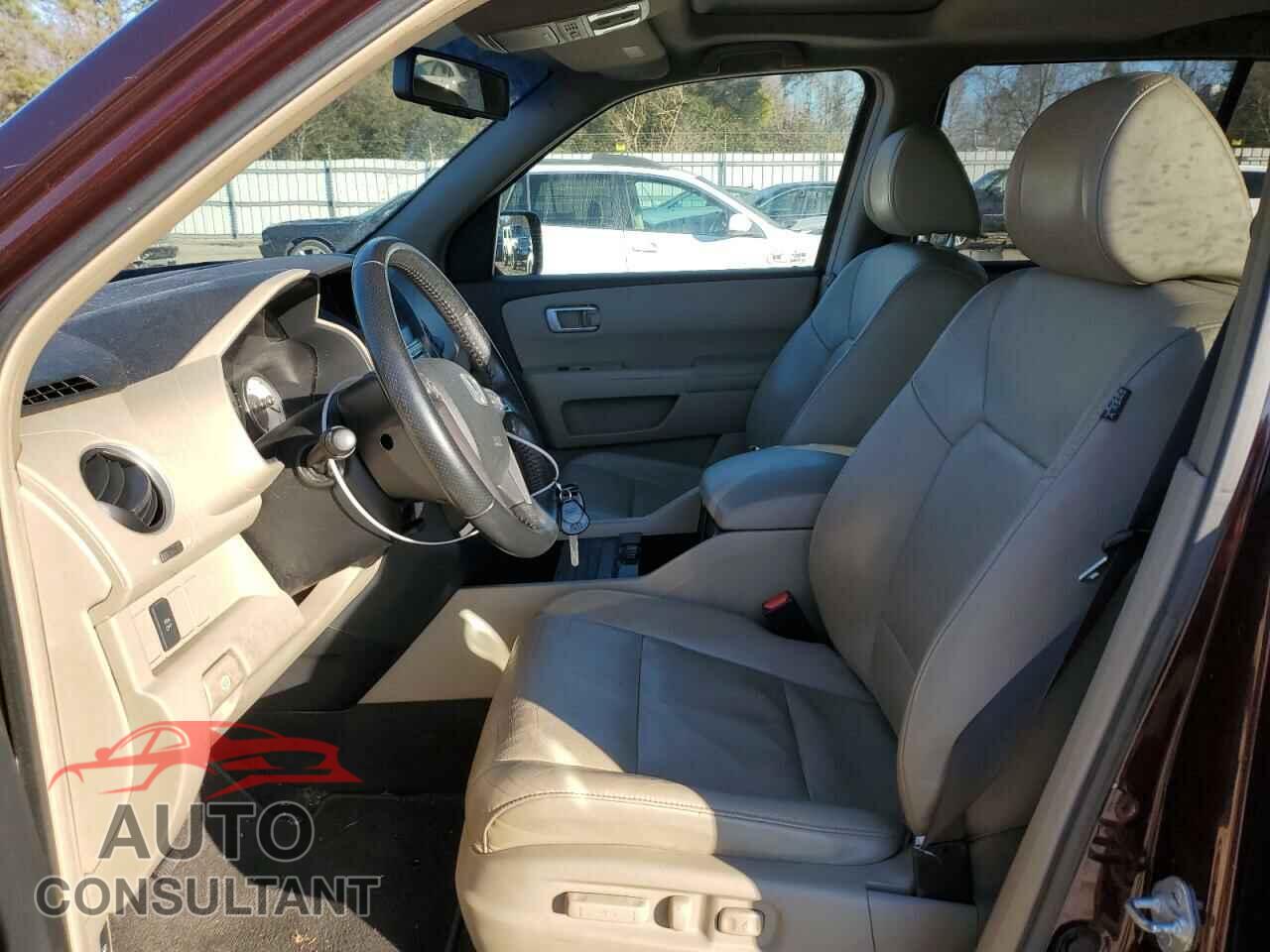 HONDA PILOT 2009 - 5FNYF48529B036084