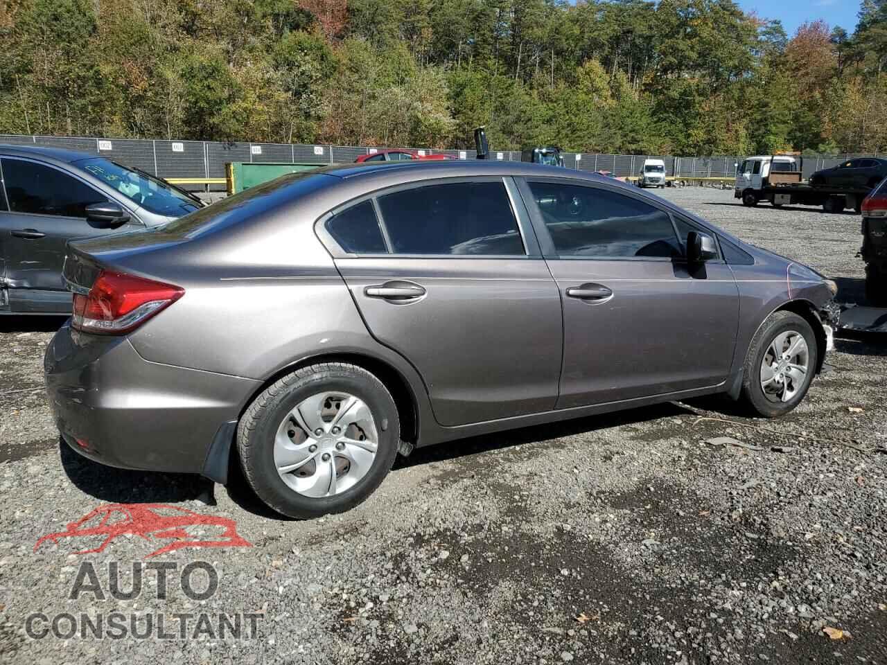 HONDA CIVIC 2013 - 19XFB2F58DE091549