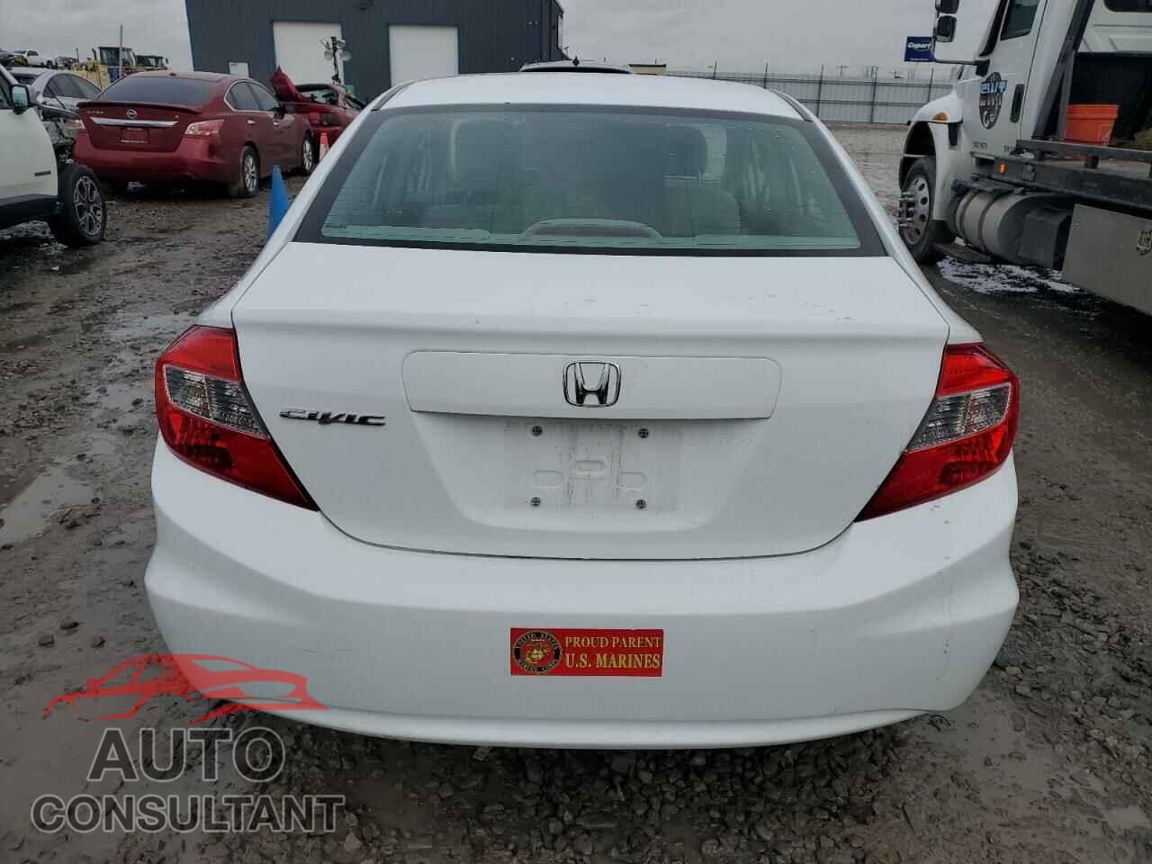 HONDA CIVIC 2012 - 2HGFB2F52CH309067