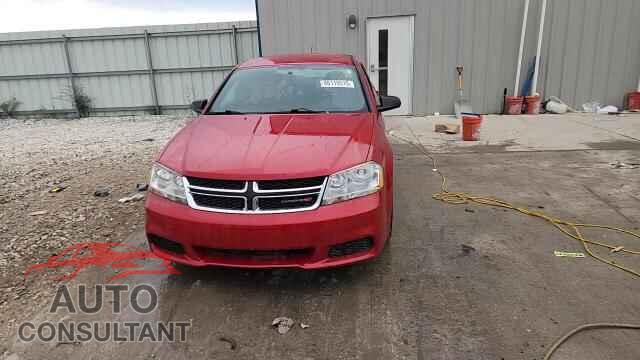 DODGE AVENGER 2013 - 1C3CDZAB2DN742421