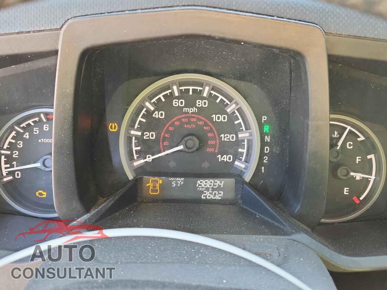 HONDA RIDGELINE 2012 - 5FPYK1F52CB003257