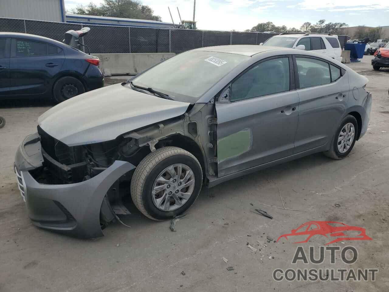 HYUNDAI ELANTRA 2017 - KMHD74LF5HU074440