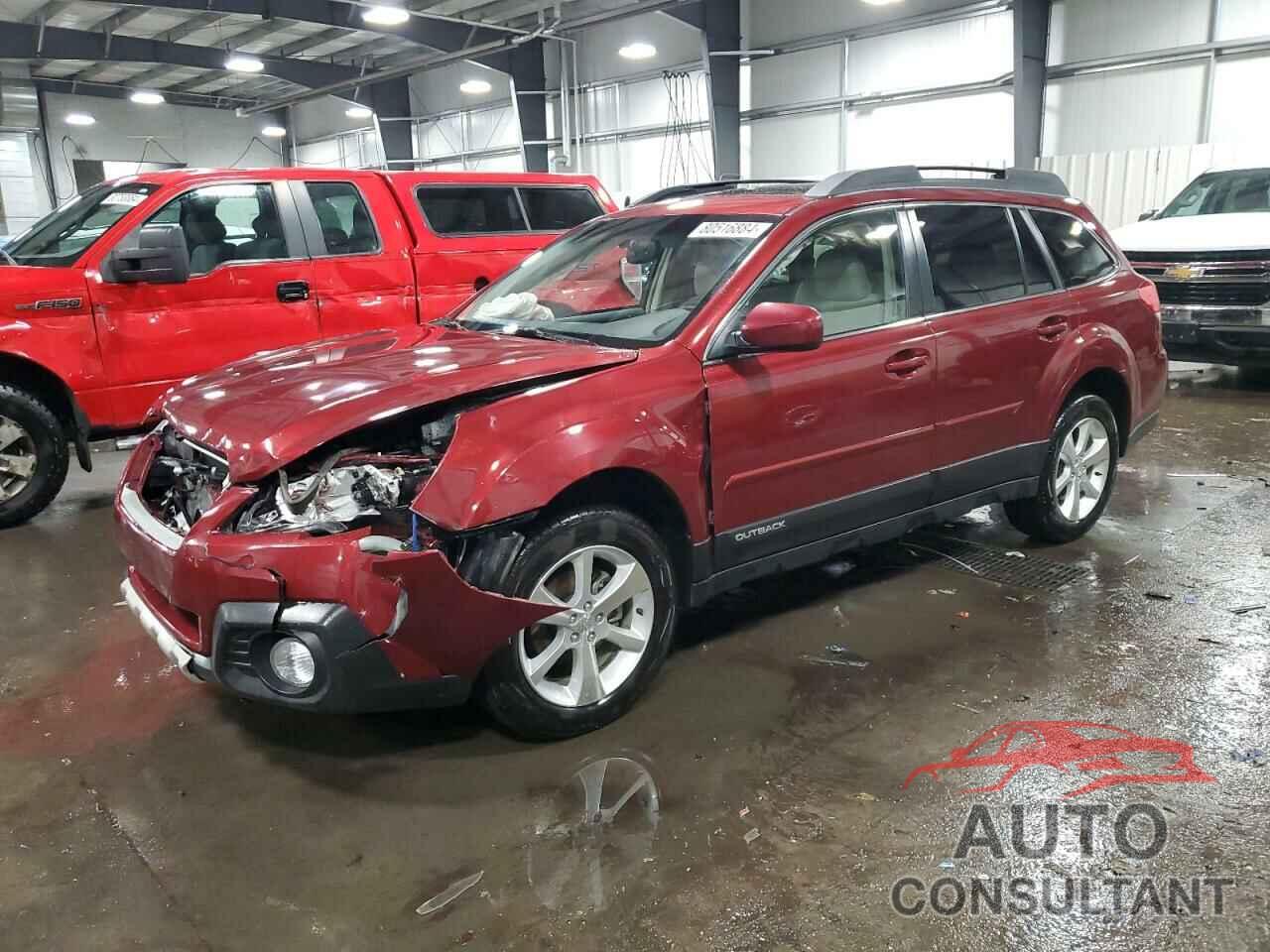 SUBARU OUTBACK 2014 - 4S4BRBLC7E3216901